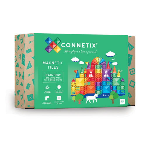 Connetix Rainbow Creative Pack 102 pc