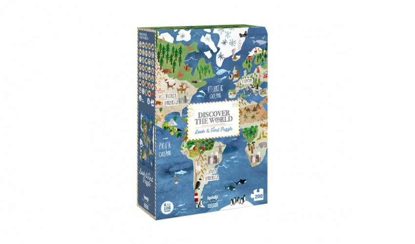 Londji Observation Puzzle Discover The World 200 Pieces – Enchanted Little  Oak