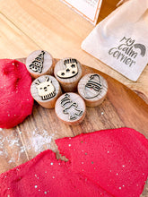 Load image into Gallery viewer, My Calm Corner Playdough Stamps- Christmas Set of 5